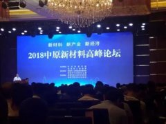 中原新材料高峰論壇——堅持綠色生產(chǎn)，提升自動化智能化水平